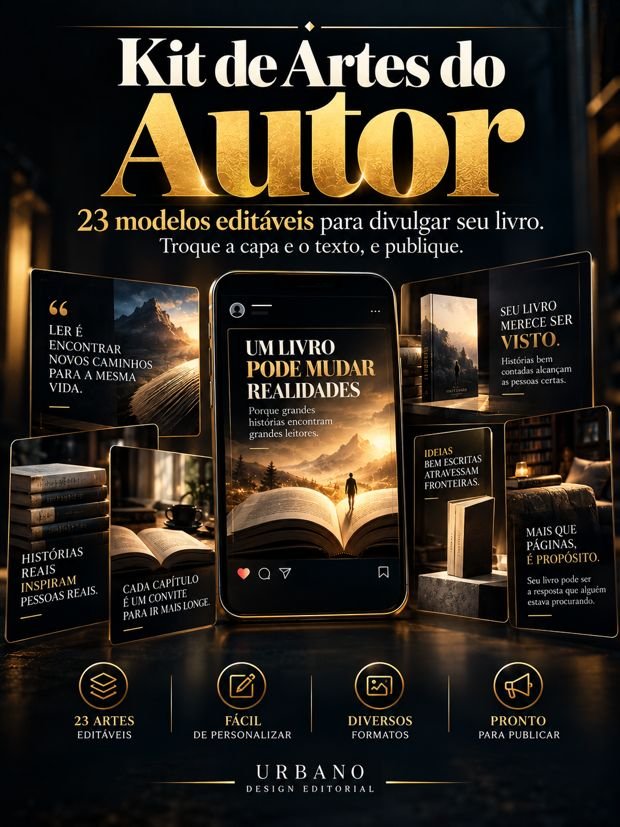 Capa do bônus Kit de Artes do Autor
