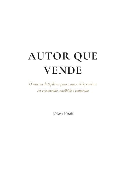 Folha de rosto do e-book